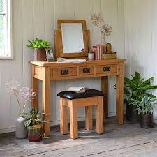 Oakland Console Dressing Table Set From The Cotswold Company Free Delivery And Free Returns Dressing Table Set Quality Bedroom Sets Bedroom Sets