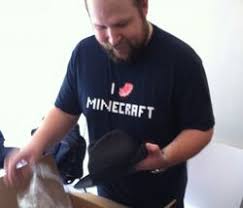 A slit made to serve as a record. Markus Persson Official Minecraft Wiki