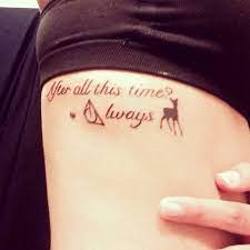Harry Potter Tattoo Snape Deathly Hallows After All This Time Always Always Tattoo Tattoos Harry Potter Tattoos