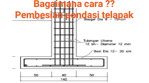 Terdapat dua pekerjaan tambah yaitu pekerjaan sumpit di antara grid 10 dan grid 9 dibuat sumpit. Melihat Cara Membuat Pembesian Pondasi Telapak Youtube
