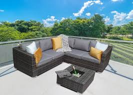 All rattan furniture available in 5 weave colours. Gozo Grey Rattan Corner Sofa Coffee Table Ice Bucket Rattan Garden F Furniture For The Home
