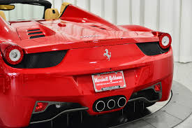 Ferrari 458 spider for sale. Used 2014 Ferrari 458 Spider For Sale Sold Marshall Goldman Motor Sales Stock B21280