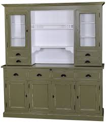 2 door glass cabinet with access from front and back (interior will the match wood type and finish chosen for the face of the cabinet). Casa Padrino Country Style Kitchen Cabinet Antique Green White 179 X 50 X H 197 Cm 2 Piece Shabby Chic Kitchen Cabinet With 6 Doors And 8 Drawers