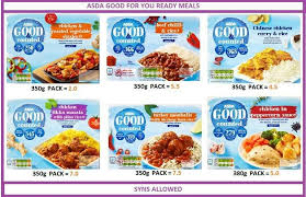 Low calorie frozen meals asda. Asda Good For You Ready Meals Slimming World Ready Meals Ready Meal Slimming World Treats