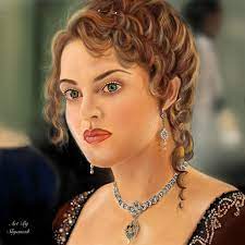 Digital Painting Of Kate Winslet Digital Painting Kate Winslet Painting