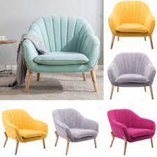 Rely on a modern lounge chair to add a pop of color for your living room seating or master bedroom. Fabric Sofa Chair Accent Living Room Occasional Armchair Modern Lounge Furniture Ebay