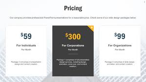 General business price list template free download. Pricing Tier Template Bundle For Powerpoint Slidestore