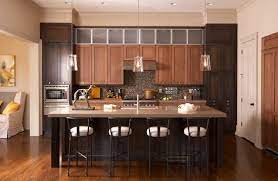 Multi Shade Cabinets Elegant Kitchens Glass Fronted Kitchen Cabinets Kitchen Backsplash Trends