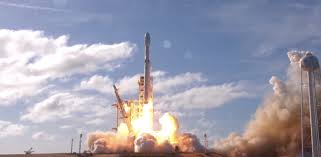 The world's most powerful rocket blasted off from florida at 12:45pm pt/3:45pm et/8:45pm gmt, or 7:45am aest on wednesday, february 7. Tesla Roadster Successfully Launched Into Space On Spacex S Falcon Heavy Rocket Electrek