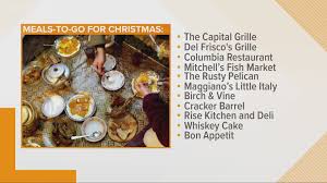 Back to results | home > christmas > trees & ornaments. Restaurants Open Or Offering Meals To Go On Christmas Day Wtsp Com