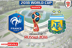 Images inédites du 8e de finale de la coupe du monde de la fifa, russie 2018, entre la france et l'argentine à kazan. France Vs Argentina Mbaape S Double Delight Helps France Down Argentina Arsedevils