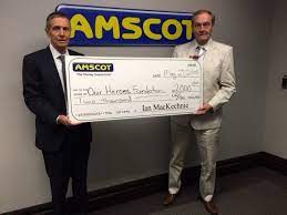 I was trying to reload some money on my amscotcard. Amscot Sponsors Luncheon Honoring Local Heroes Business Wire