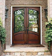 Rustic Old World Exterior Door