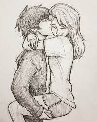 Cute couple sketches are generally absolutely a work of art if you notice them. More Modern Hiccstrid Cute Couple Drawings Sketches Romantic Drawing