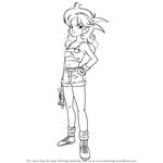 Start off with a pencil sketch. Dragon Ball Z Drawing Tutorials Step By Step Drawingtutorials101 Com