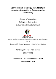 Take quality work from us and pay what you think is appropriate for a cheap essay service! Doc Completed Phd Thesis Edited Nolutando Matola Academia Edu