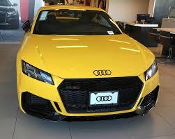 Image result for Vegas Yellow 2018 TTRS