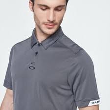 Oakley Black Golf Shirts & Tops for Men for sale