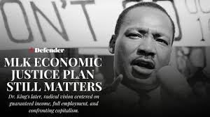 King's economic plan: A path to economic equality