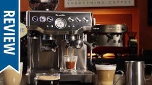 Sizing about as a standard drip coffee maker but twice as wide. Breville Barista Express Bes870xl Semi Automatic Espresso Machine Youtube