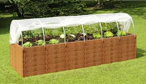 Mit Den Gartenbausteinen Von Juwel Ist Ihrer Fantasie Freier Lauf Gegeben Selbst Dieses Xxl Hochbeet Ist Mit Den Variablen Ba Garten Gewachshausplane Hochbeet