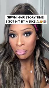 I GOT HIT BY A BIKE GRWM HAIR STORY TIME ft. @abbynicolecosmetics lipstick  & @shopnorelle pants SHOP NOW !!! #GRWM #grwmhair #grwmstorytime #storytime  #wiginstall #t3curlingiron #abbynicole ...