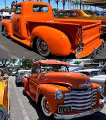 Image result for Orange 1952 Truck