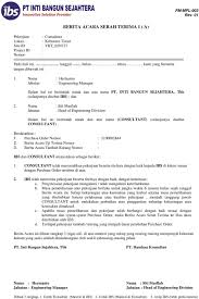 Berita Acara Serah Terima I A Pdf Download Gratis