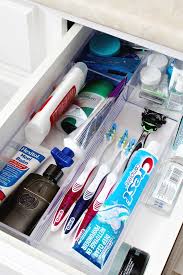 Then lay out all the items you want to store in the drawer. 9 Easy Tips To Organize The Bathroom Clean And Scentsible