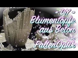 Diy Blumentopf Aus Beton Selber Machen Deko Fur Garten Balkon Und Terrasse Bauen Dekoration Bastel Blumentopf Deko Selber Machen Selber Machen