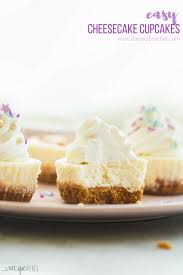 This Easy Cheesecake Cupcakes Recipe Mini Cheesecakes Is Simple To Make And Customize They A Easy Cheesecake Cheesecake Cupcakes Recipe Food Videos Desserts