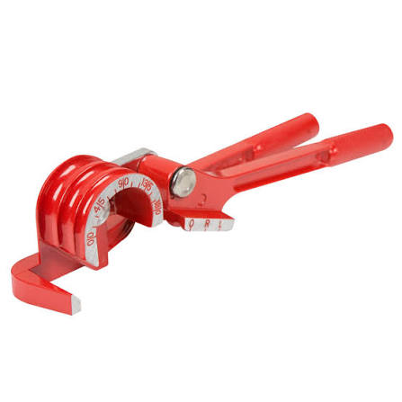 Curvador de Tubo Cobre E Aluminio 180 Graus 1/4 5/16 E 3/8