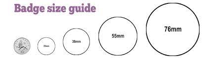 Kami membekalkan button badge serendah. Button Badges 25mm 38mm 55mm 76mm