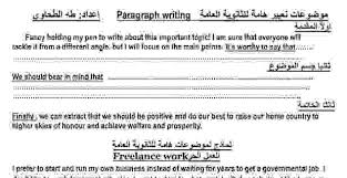 أهم براجرافات اللغة الانجليزية للثانوية العامة مستر طه الطحاوي In 2020 Writing Sayings Mindfulness