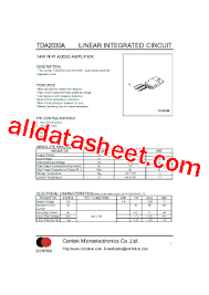 We did not find results for: Tda2030a Datasheet Pdf List Of Unclassifed Manufacturers