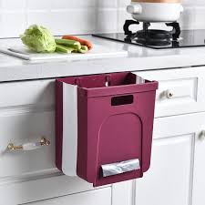 Perhaps dual trash cans, with a garbage can and a recylce bin or a small trash can for just your food scraps, or a motion sensor trash can is ideal for you. Drawer Hanging Kitchen Trash Can Kitchen Waste Bins Foldable Trash Bin Small Collapsible Waste Binfor Kitchen Cabinet Door Car 9 Liter 2 4 Gallon Janitorial Sanitation Supplies Industrial Scientific Eudirect78 Eu