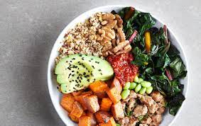 Recipe Turkey Chard And Sweet Potato Grain Bowl Recipe Grain Bowl Whole Food Recipes Recipes