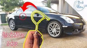 To turn off express mode: How To Unlock Car Door Without Key How To Unlock Car Without Key Youtube