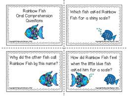 No fish wanted to be rainbow fish's friend. The Rainbow Fish Story Sequencing Re Telling Visuals Freebie Tpt