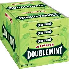 Wrigley S Doublemint Gum 15 Sticks Pack Of 10 Walmart Com Chewing Gum Gum Gum Brands