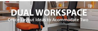 But you might add other office furnishings to this type of space. Office Layout Ideas To Accommodate Two People