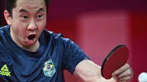 Seleção brasileira de tênis de mesa venceu a sérvia na disputa por equipes (foto: Pagf C7bi Gv1m