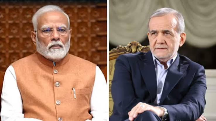 प्रधानमंत्री मोदी ने ईरानी राष्ट्रपति मसूद पेजेशकियान से की बात, तनाव कम करने और शांति का किया आह्वान - Prime Minister Modi spoke to Iranian President Masoud Pezeshkian called for de escalation and peace ntc - AajTak