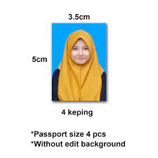 Crop photo to the correct passport photo size dimension. Ready Stock Passport Size Photo Gambar Passport Gambar Resume Shopee Malaysia
