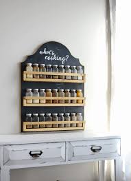 No need extra layout to have a wall spice rack. 19 Homemade Spice Rack Plans You Can Diy Easily