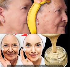 Banana and Baby oil Is The Secret Of Japanese Women! Make Your Own  Anti-Aging Collagen Mask! Anti Wrinkles #suggestedforyou #fblifestyle