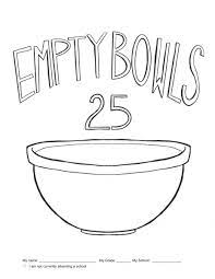 Dot to dot coloring pages dr seuss coloring pages hat dot to dot coloring page dorcas helps others coloring page dragon ball colouring pages fish bowl coloring pages with professional page empty 12038 4887. Empty Bowls Coloring Challenge Upper Valley Empty Bowls