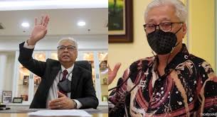 Ianya memaparkan nama menteri dan timbalan menteri serta portfolio (kementerian) yang disandang. Meep83h4ozdkem