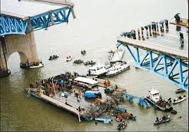 Collapse Of Seongsu Bridge Seoul South Korea