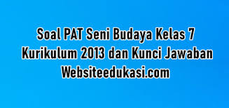 We did not find results for: Soal Pat Seni Budaya Kelas 7 K13 Dan Jawaban Tahun 2021
